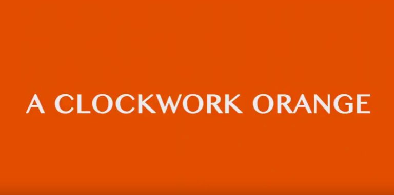 New Clockwork Orange Intro